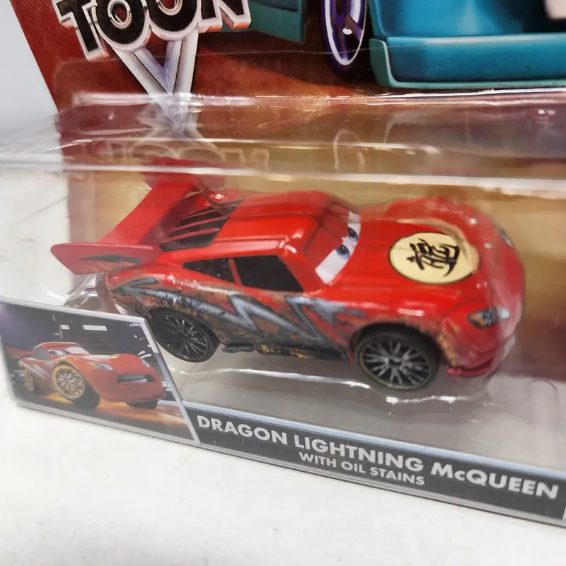 Dragon Lightning Mcqueen W/ Oil Stains 11 * Disney Pixar Cars Toon 2