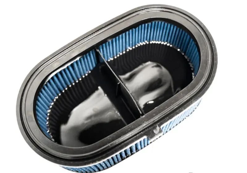 Dry Nano Attack Blue C8 Corvette Air Filter 2