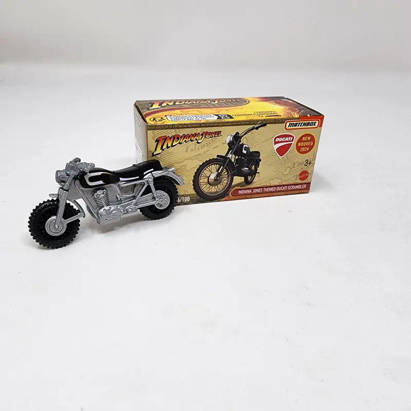 Ducati Scrambler Indiana Jones #6 * 2024 Matchbox Power Grabs Case J 1