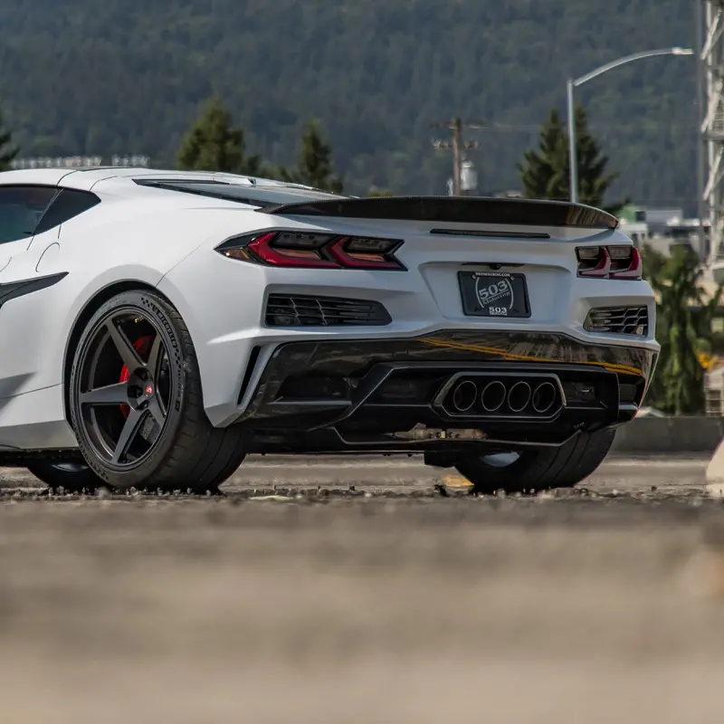 Ducktail Rear Spoiler | Carbon Fiber | Corvette C8 Z06 & E-Ray 1