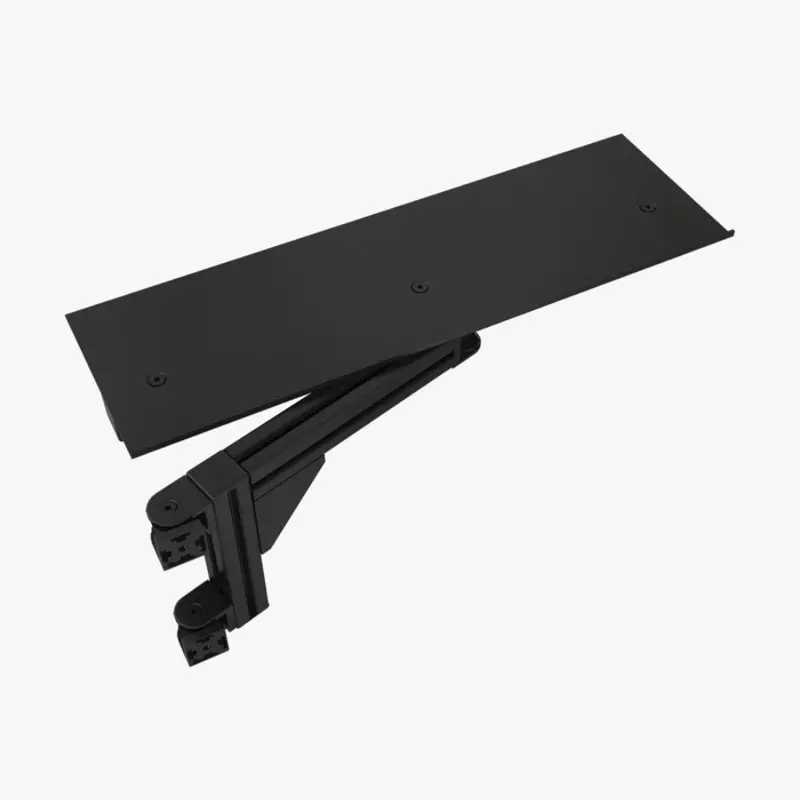 【アルミフレーム用】スイングアームデスクスタンド 国内正規品 Tr80-Shelf5-Blk 2