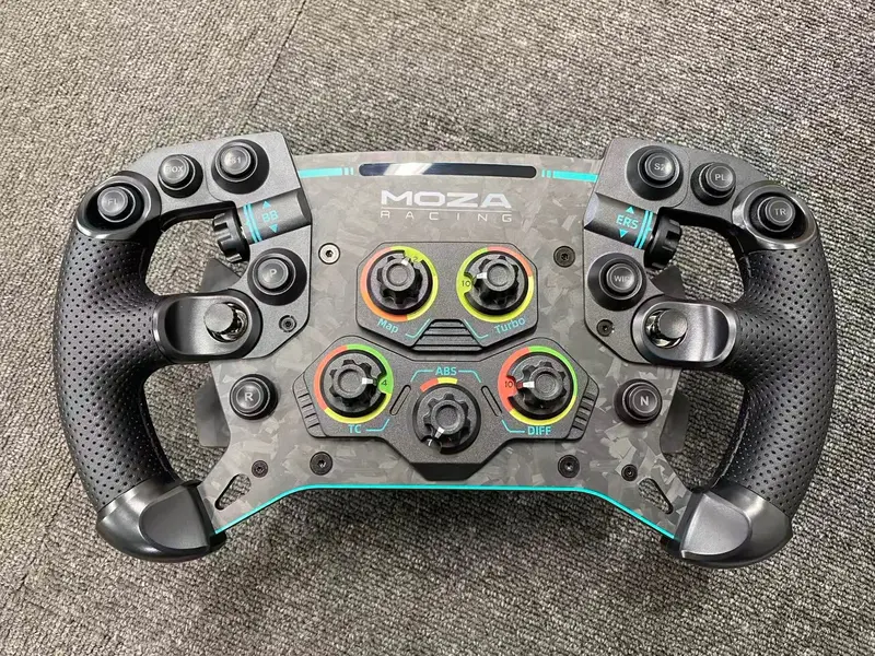 【中古品】傷・汚れなし 旧バージョン Gs V2 Steering Wheel Leather フォーミュラー 1