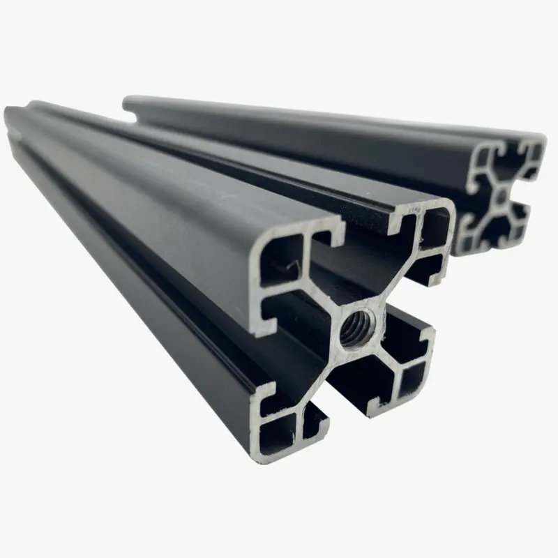 アルミフレーム 片 40X40mm 長さ500mm 8Mmネジ穴エンド 国内正規品 Sp-Tr80-25 1