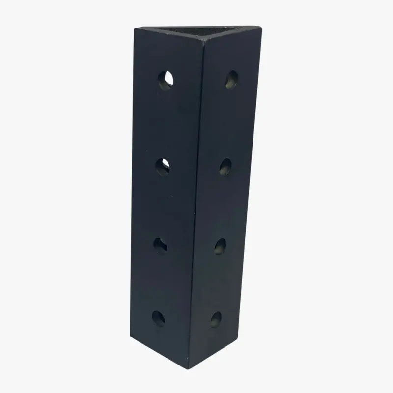 コーナーブラケット 黒 160×40Mm 2個入り Tr8020 国内正規品 Sp-Tr80-14 1