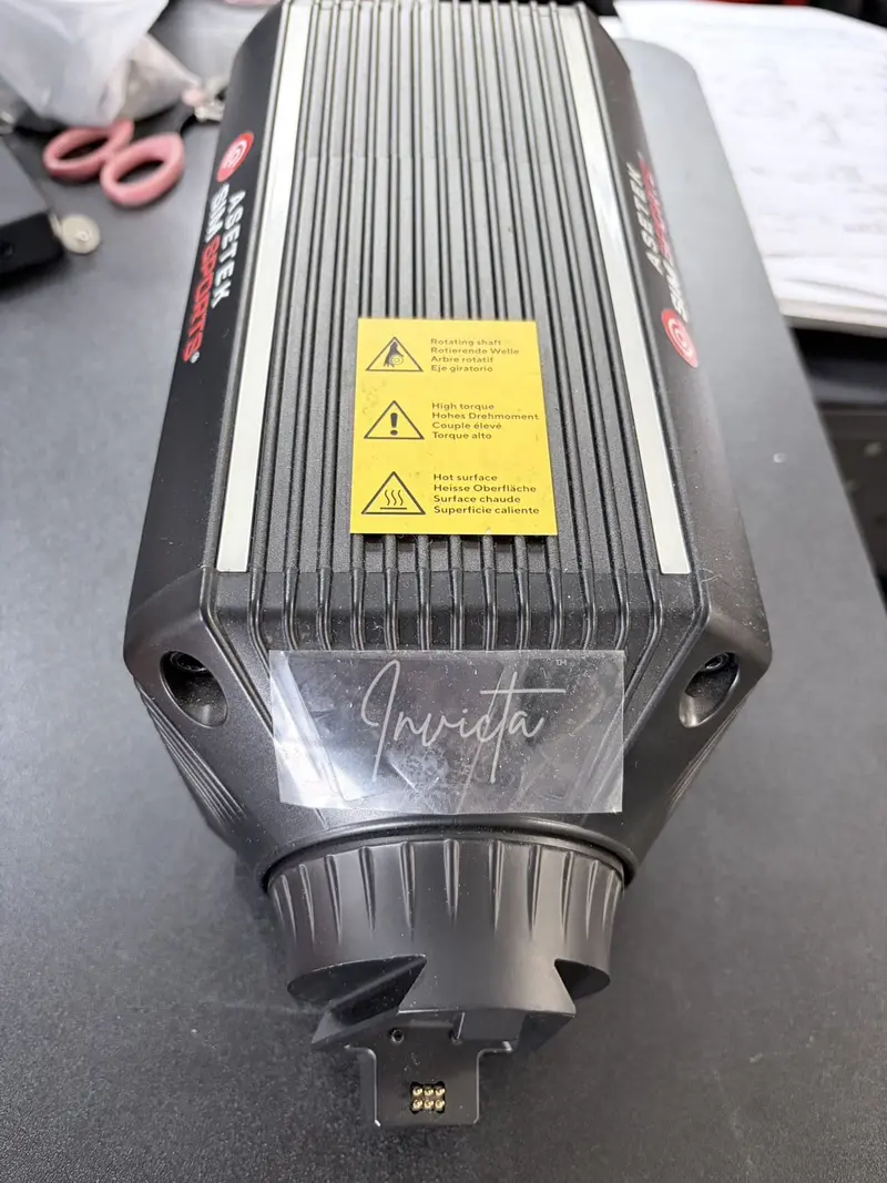 中古 きずあり 動作確認済み Invicta ダイレクトドライブ ホイールベース Direct Drive Wheelbase 27Nm 1