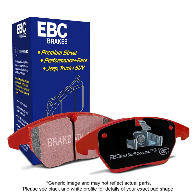 Ebc 2018-2023 Bmw M5 / M6 / M8 / X5 / X6  Redstuff Front Brake Pads 1