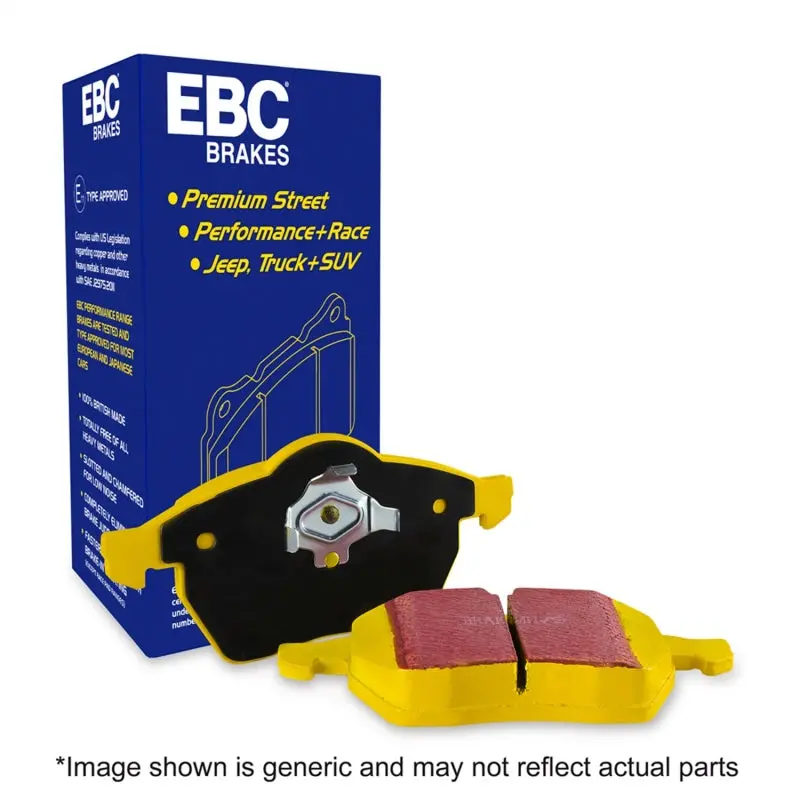 Ebc 2021+ Ford F-150 2Wd/4Wd 2.7Tt/3.5Tt Yellowstuff Rear Brake Pads 2