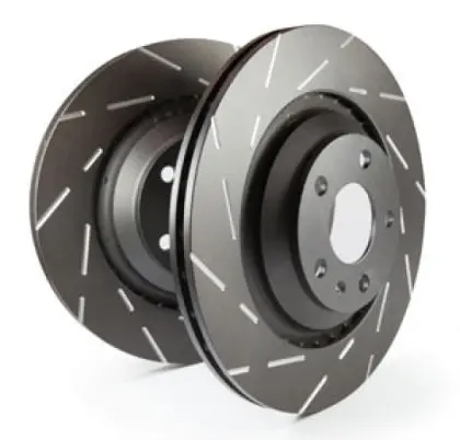 Ebc 2022-2024 Ford Bronco Raptor 3.0 Turbo Usr Slotted Front Rotors 1
