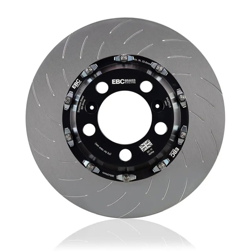 Ebc Racing 2015+ Dodge Challenger Srt Hellcat 2 Piece Sg Racing Front Rotors 1