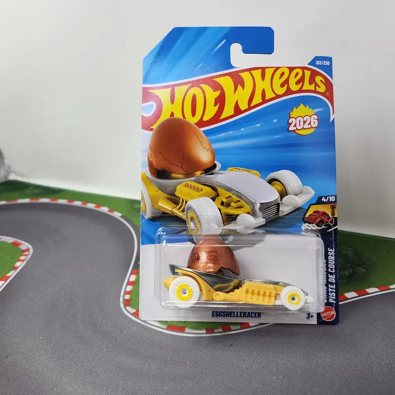 Eggshellerracer #103 * Yellow * 2026 Hot Wheels Case E 1