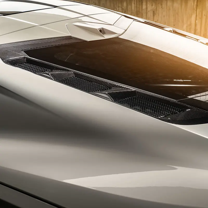 Engine Hatch Vents | Carbon Fiber | Corvette C8 And C8 Z06 1