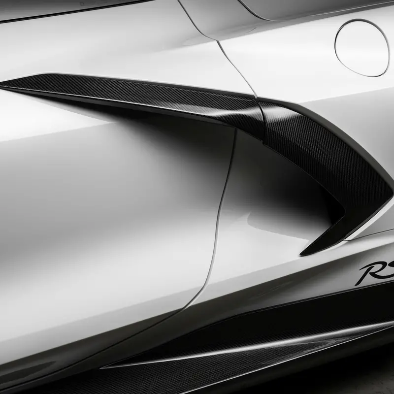 Engine Intake Side Vents | Carbon Fiber | Corvette C8 1