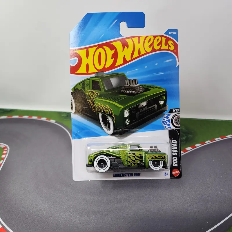 Erikenstein Rod #117 * Green * 2026 Hot Wheels Case E 1