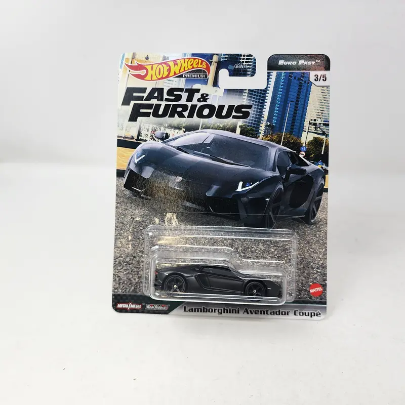 Euro Fast * Lamborghini Aventador Coupe * Hot Wheels Fast & Furious Euro Fast 1