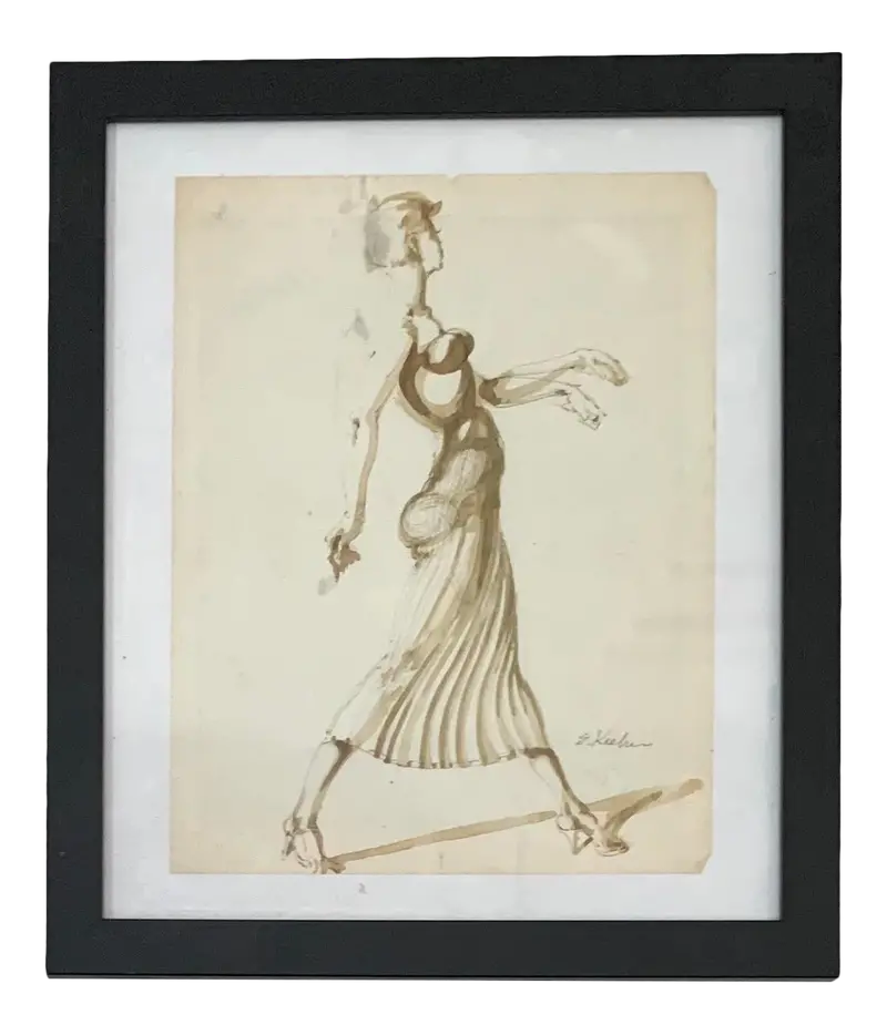 Evan Keehn Pencil And Ink Drawing 1