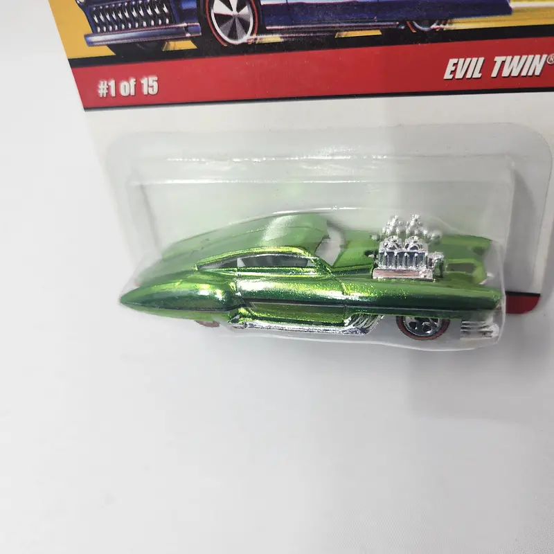 Evil Twin 1 * Green * Hot Wheels Classics 2