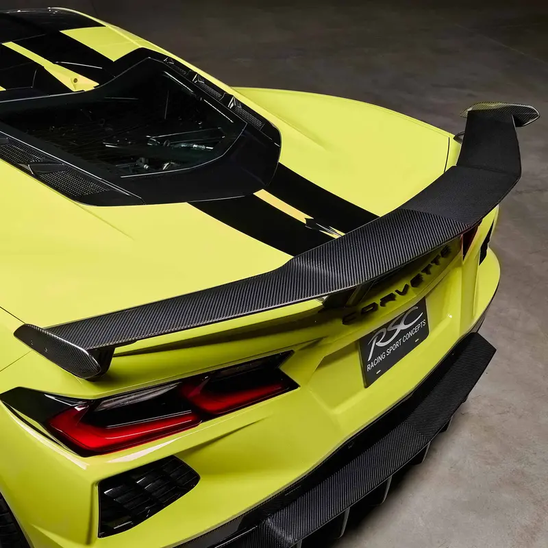 Evolution Wing Kit | Carbon Fiber | C8 Corvette 1