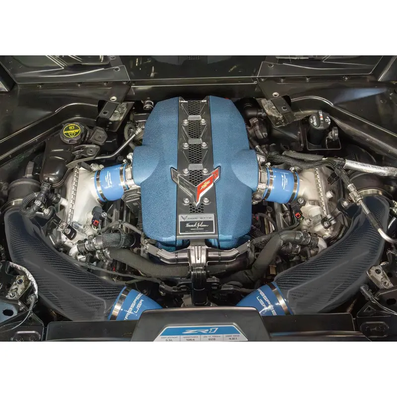 Fabspeed Chevrolet C8 Corvette Zr1 Carbon Fiber Intake Pipes (2025+) 2
