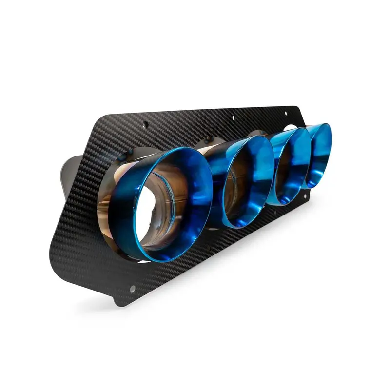 Fabspeed Chevrolet Corvette C8 Z06/Zr1 Titanium Or Carbon Quad Tips (2023+) 1