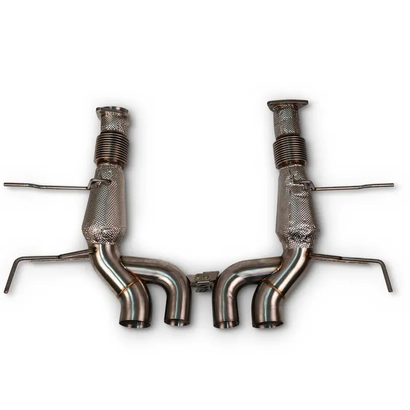 Fabspeed Chevrolet Corvette C8 Zr1 Stainless Steel Megaphone Cat-Back Exhaust System (2025+) 1