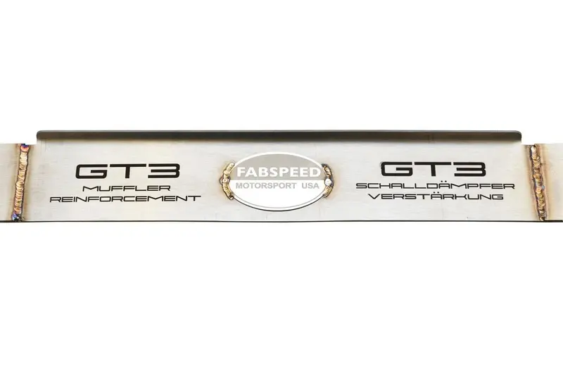 Fabspeed Gt3 Oem Center Muffler Reinforcement (2006-2019) 1