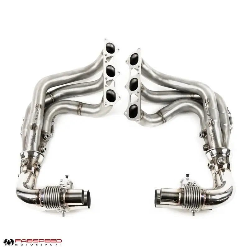 Fabspeed Porsche 991 Gt3 / Gt3 Rs / 911 R Long Tube Competition Race Header System (2014-2016) 1