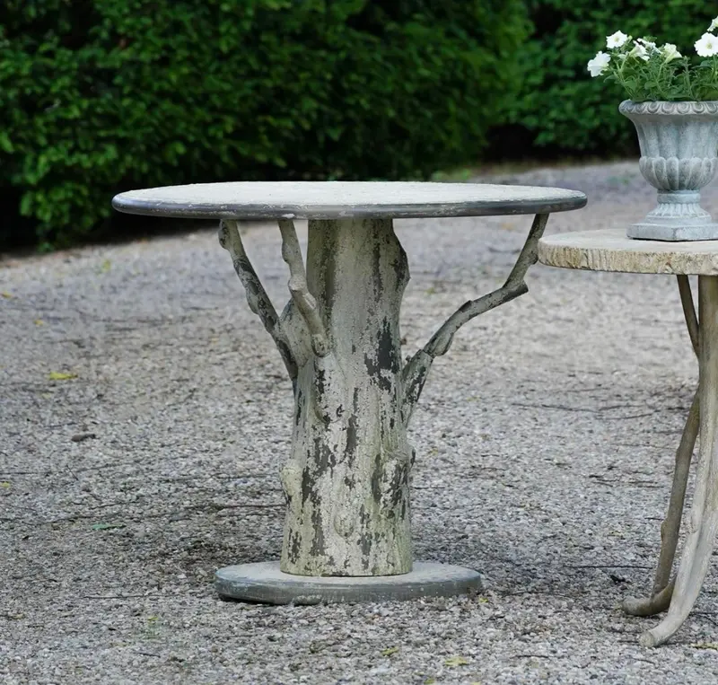 Faux Bois French Garden Tree Table - Matthew Izzo Collection 2