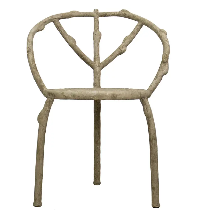 Faux Bois Three Legged Chair - Matthew Izzo Collection 1