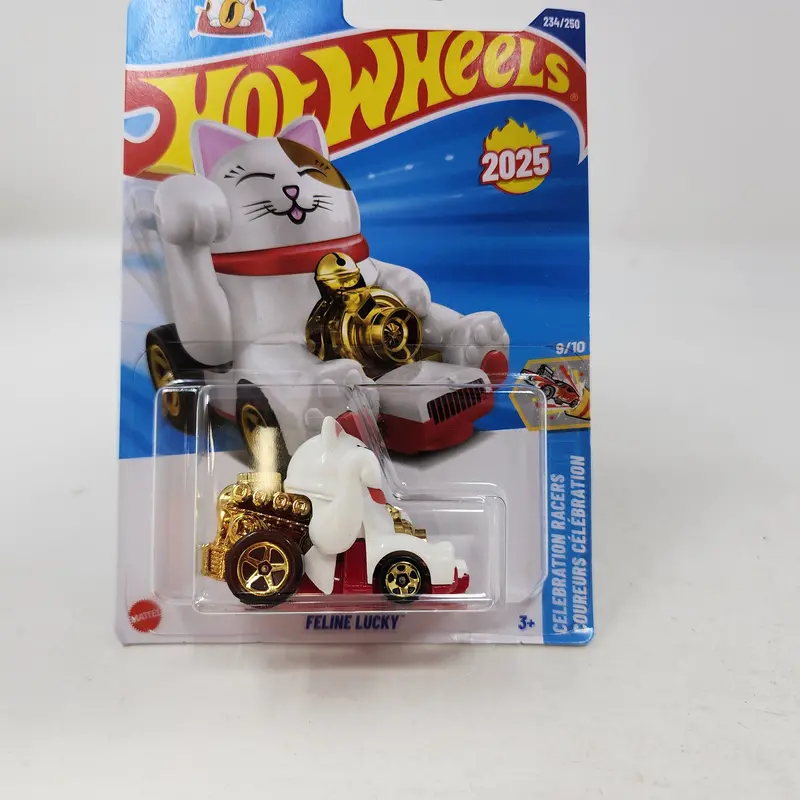 Feline Lucky #234 * 2025 Hot Wheels  New! N Case 1