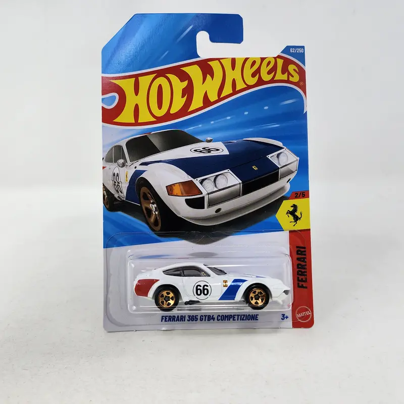 Ferrari 365 Gtb4 Competizione #62 * White * 2026 Hot Wheels Case C 1
