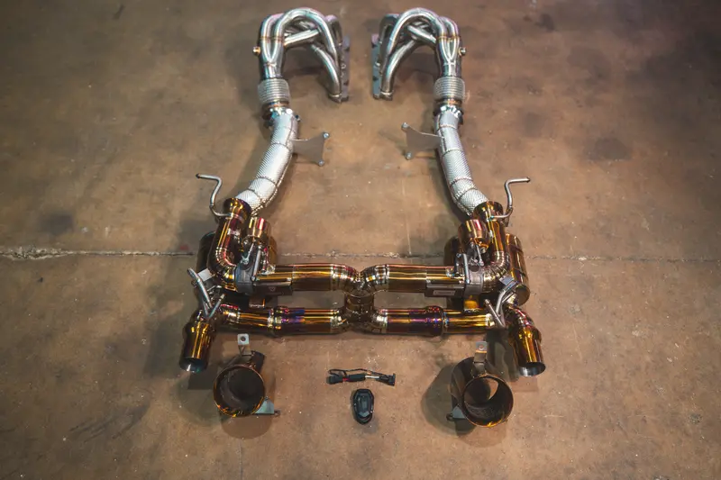 Ferrari 458 Speciale Valved Sport Exhaust System 5
