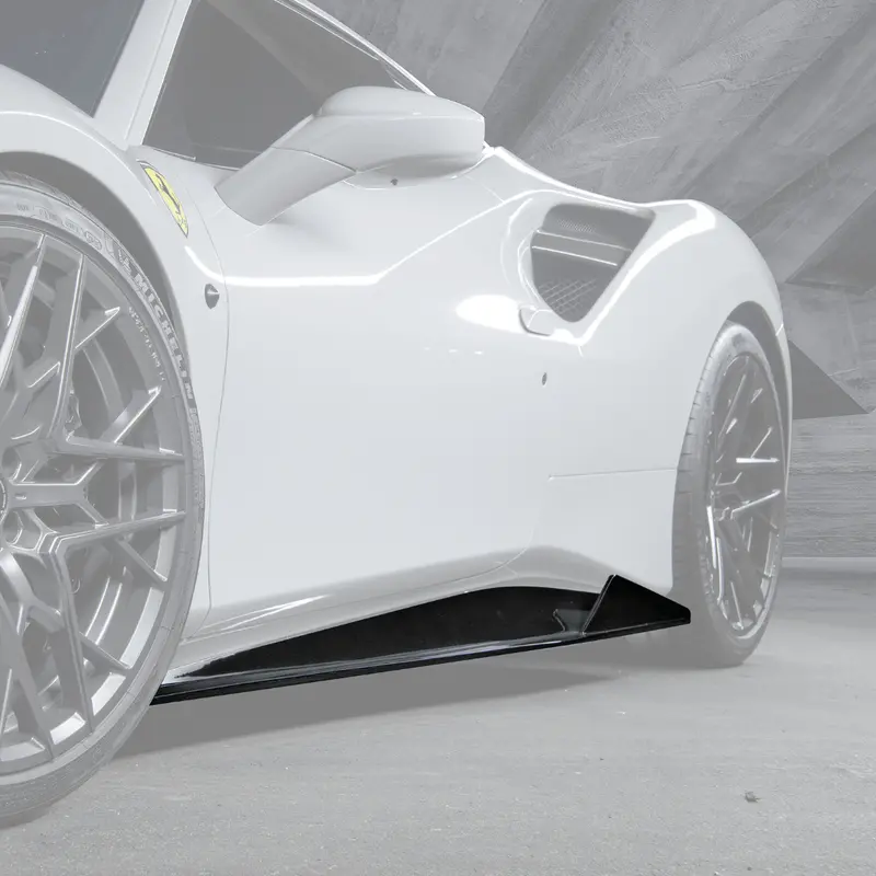 Ferrari 488 Diavolo Carbon Fiber Sideskirts 2