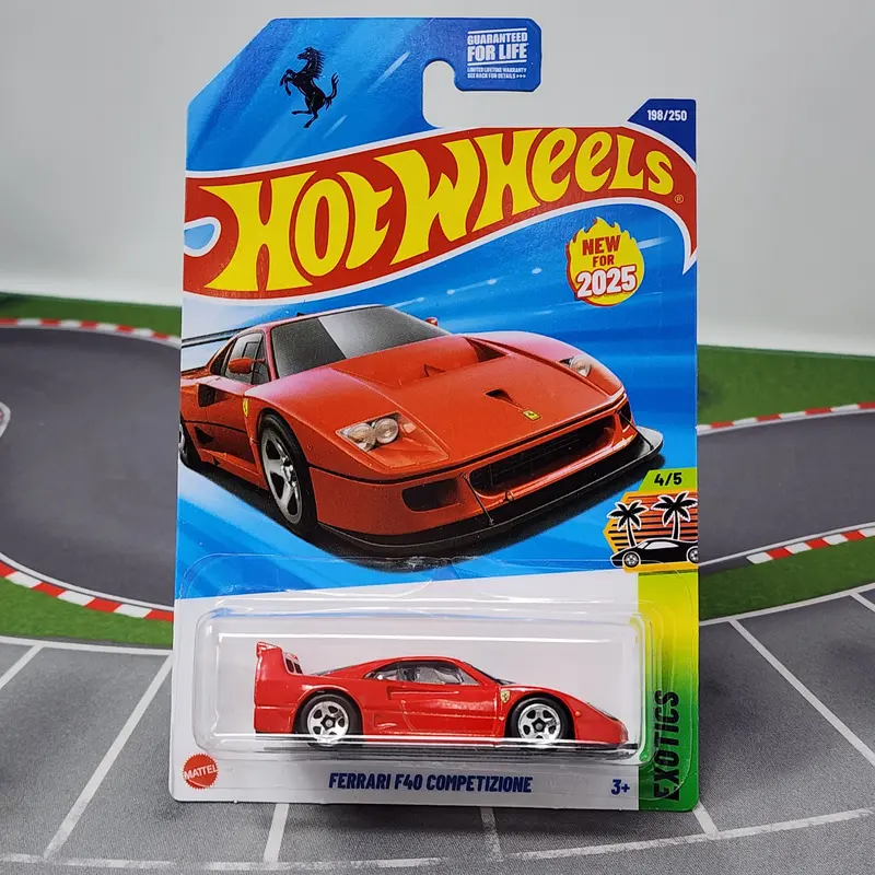 Ferrari F40 Competizione #198 * Red * 2025 Hot Wheels 1