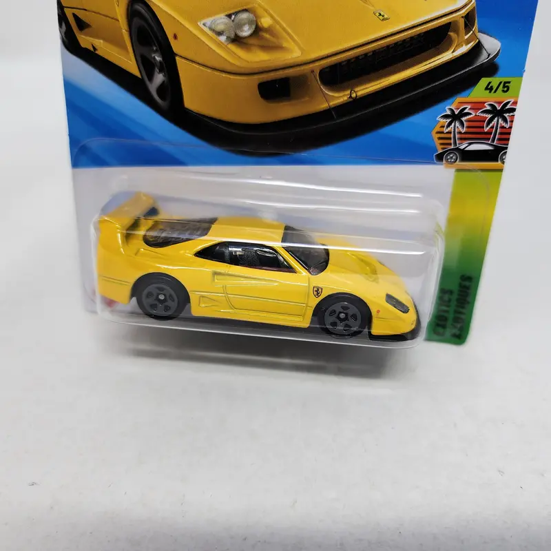 Ferrari F40 Competizione #198 * Yellow * 2025 Hot Wheels 2