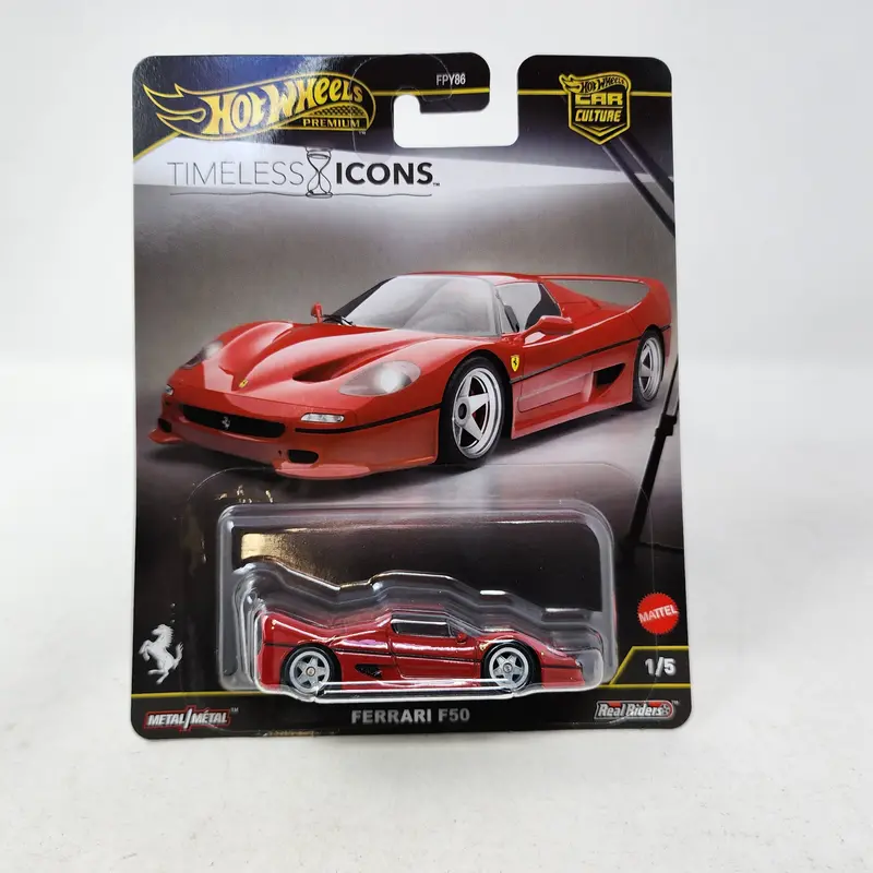 Ferrari F50 * 2025 Hot Wheels Car Culture Timeless Icons Case N 1