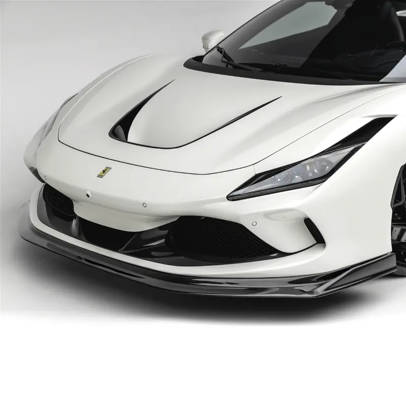 Ferrari F8 Furioso Carbon Fiber Front Spoiler 1