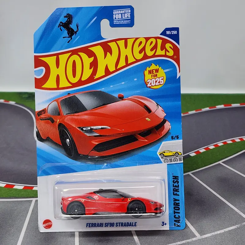 Ferrari Sf90 Stradale #191 * Red * 2025 Hot Wheels 1