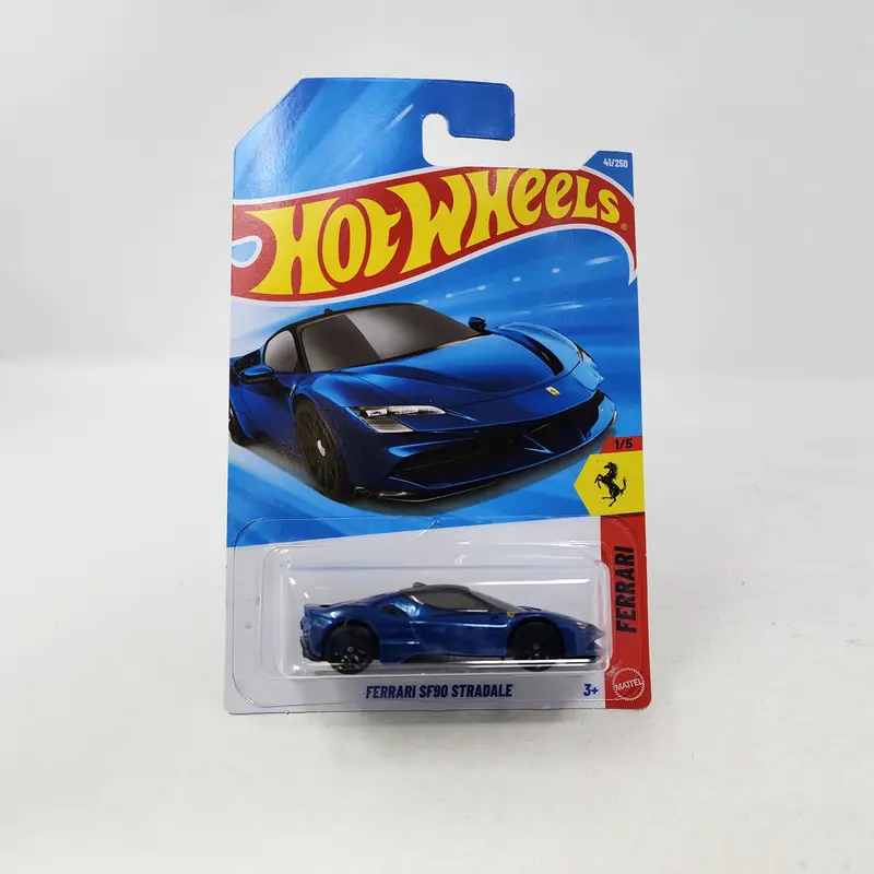 Ferrari Sf90 Stradale #41 * Blue * 2026 Hot Wheels Case C 1