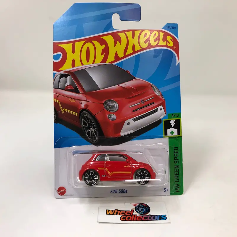 Fiat 500E #144 * Red * 2023 Hot Wheels Case M 1