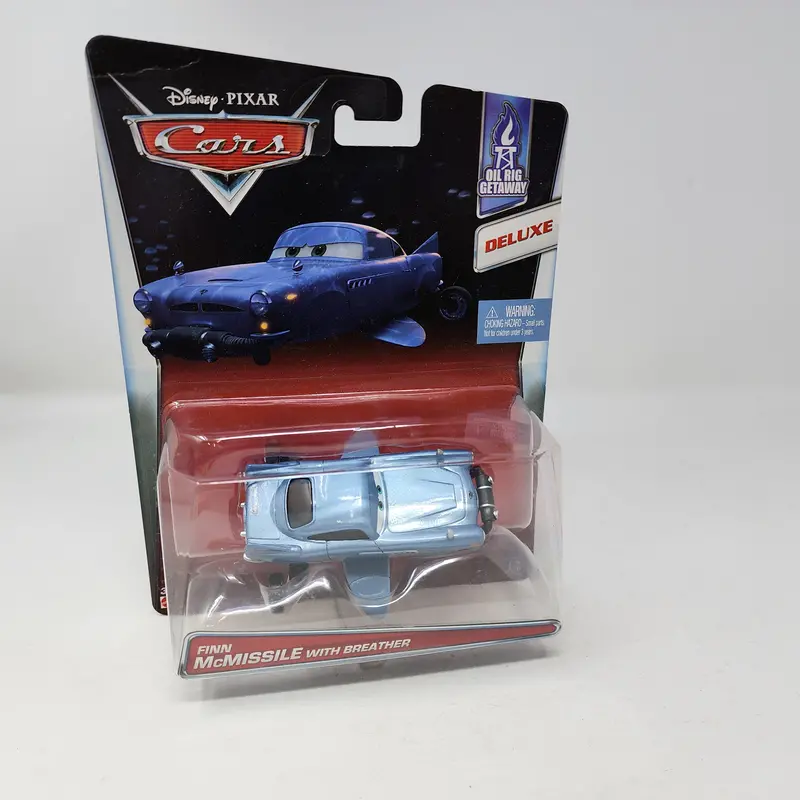 Finn Mcmissile With Breather Oil Rig Getaway * Disney Pixar Cars * Deluxe Series 1