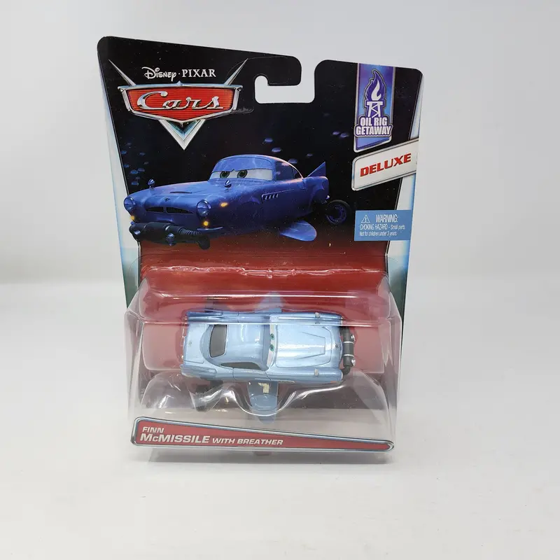 Finn Mcmissile With Breather Oil Rig Getaway * Disney Pixar Cars * Deluxe Series 1