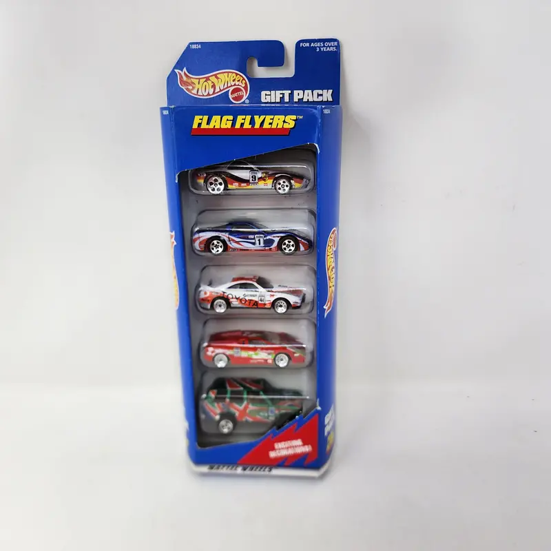 Flag Flyers * 5 Pack * Hot Wheels Gift Pack 1
