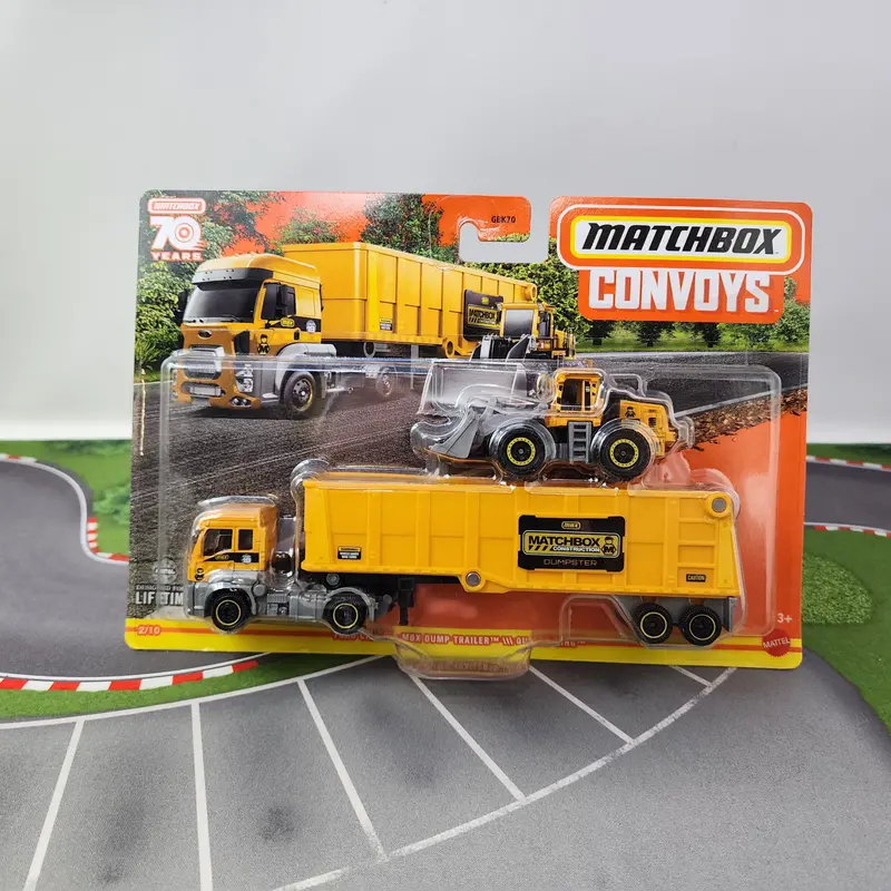 Ford Cargo & Dump Trailer W/ Quarry King * Matchbox Convoys 1