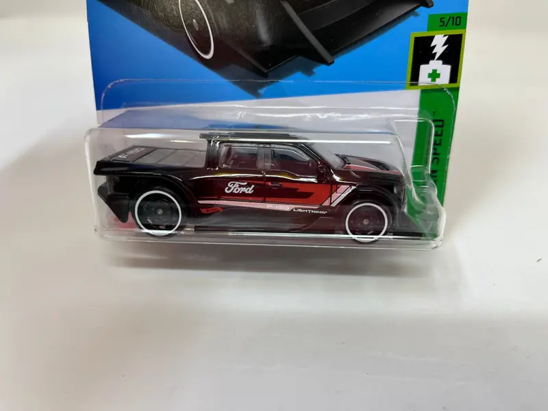 Ford F-150 Lightning #37 * Black * 2024 Hot Wheels Case H 2