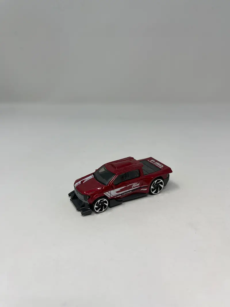 Ford F-150 Lightning * Red * Hot Wheels 1:64 Scale Loose Diecast Model 1