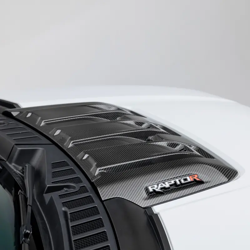 Ford F-150 Raptor R Hood Trim Scoop - Carbon Fiber Pp 2X2 1