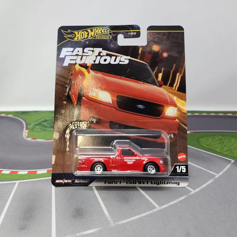 Ford F-150 Svt Lightning * Red * Hot Wheels Fast & Furious 1