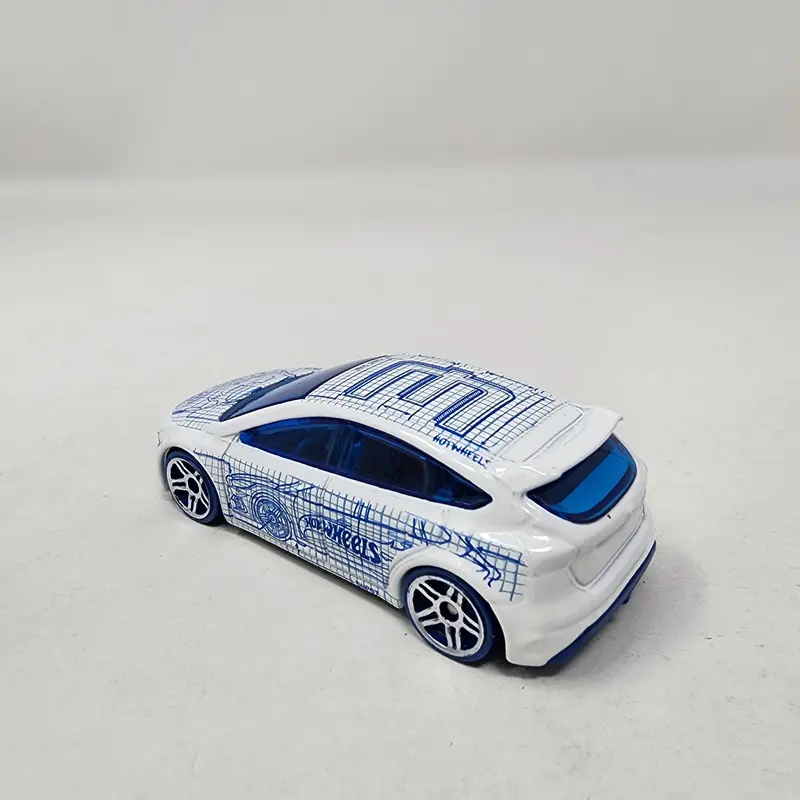 Ford Focus Rs W/ Silver Pr5 Rims * Hot Wheels Loose 2