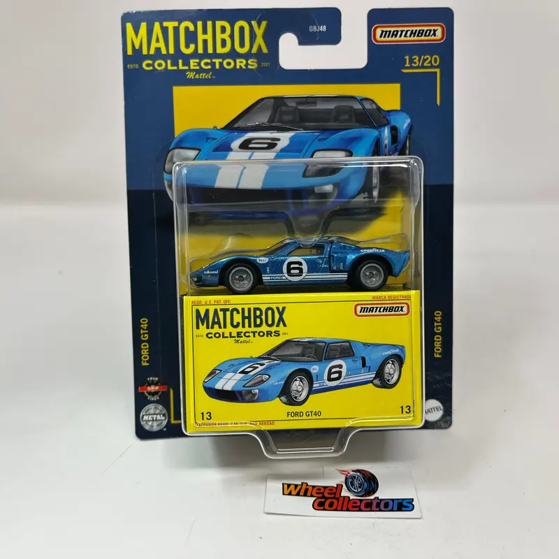 Ford Gt40 #13 * 2022 Matchbox Collectors Series 1