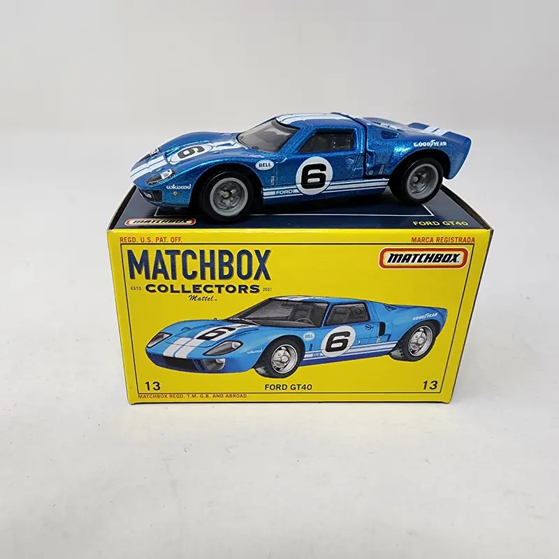 Ford Gt40 #13 * Matchbox Collectors Loose W/ Box 1